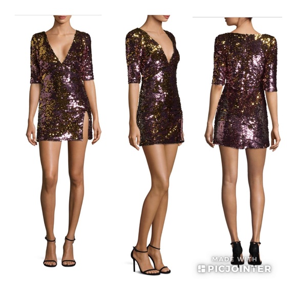 For Love And Lemons Dresses & Skirts - 🔥NWT For Love and Lemons Sparklers Sequin Dress🔥